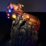 Thanos infinity gauntlet at Marvel Studios: Ten Years of Heroes Exhibition
