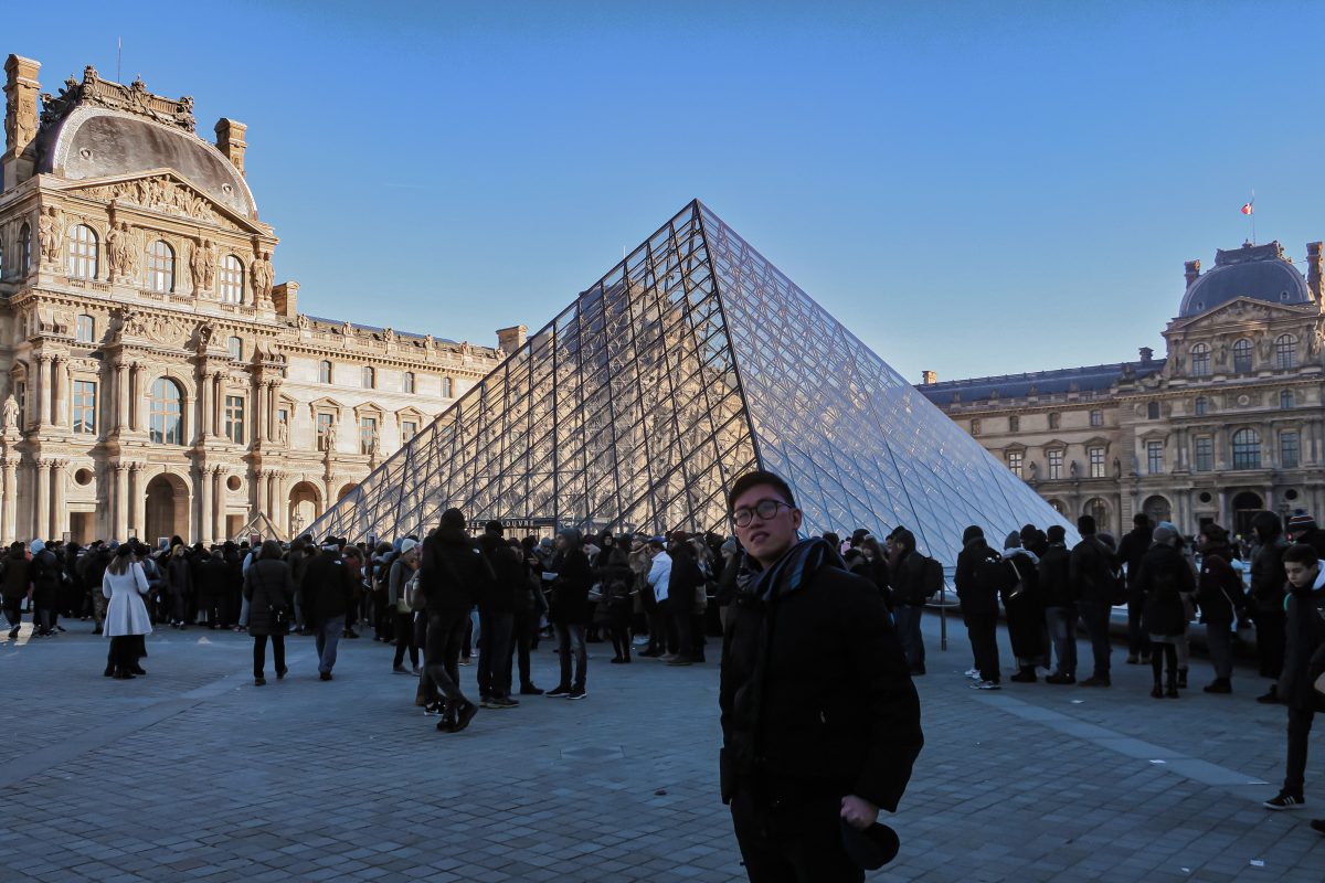 World’s Famous Mona Lisa Painting at Louvre Museum, Paris