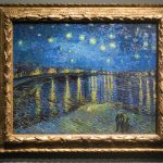 The Starry Night painting in Musée d’Orsay by Vincent Van Gogh