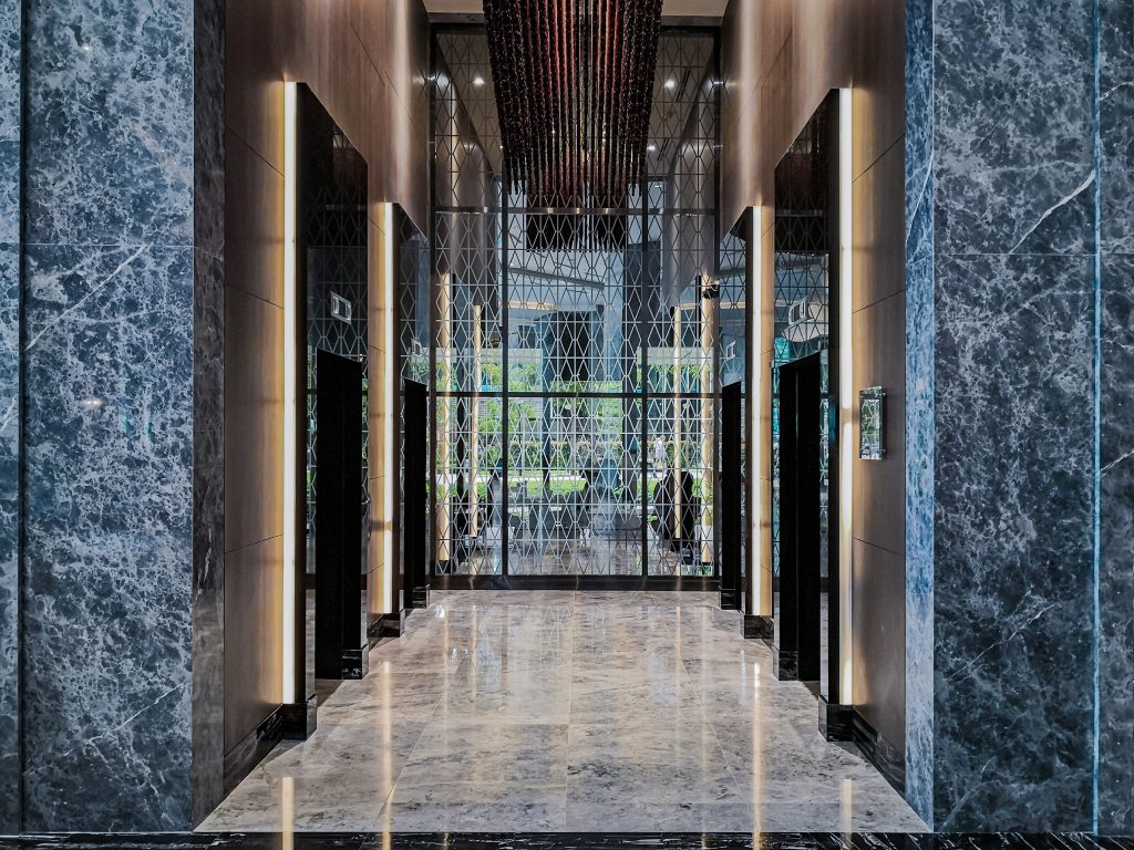 Carlton City Hotel Singapore Lift Lobby