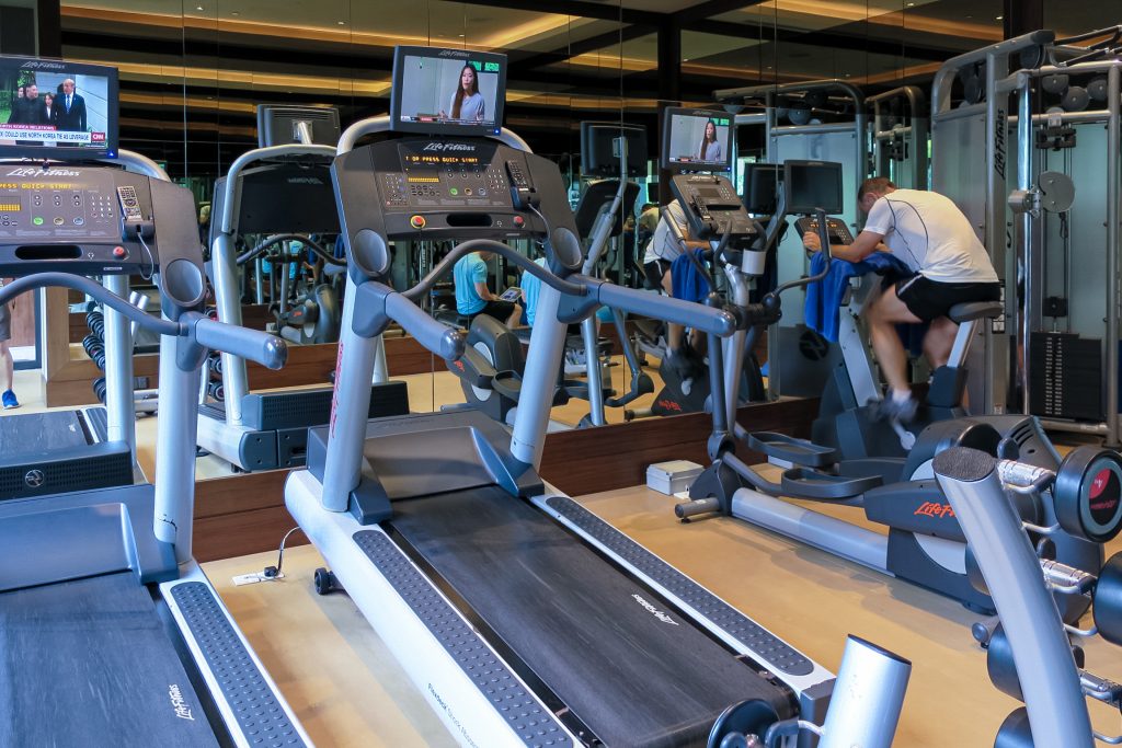 Carlton City Hotel Singapore Gym Room