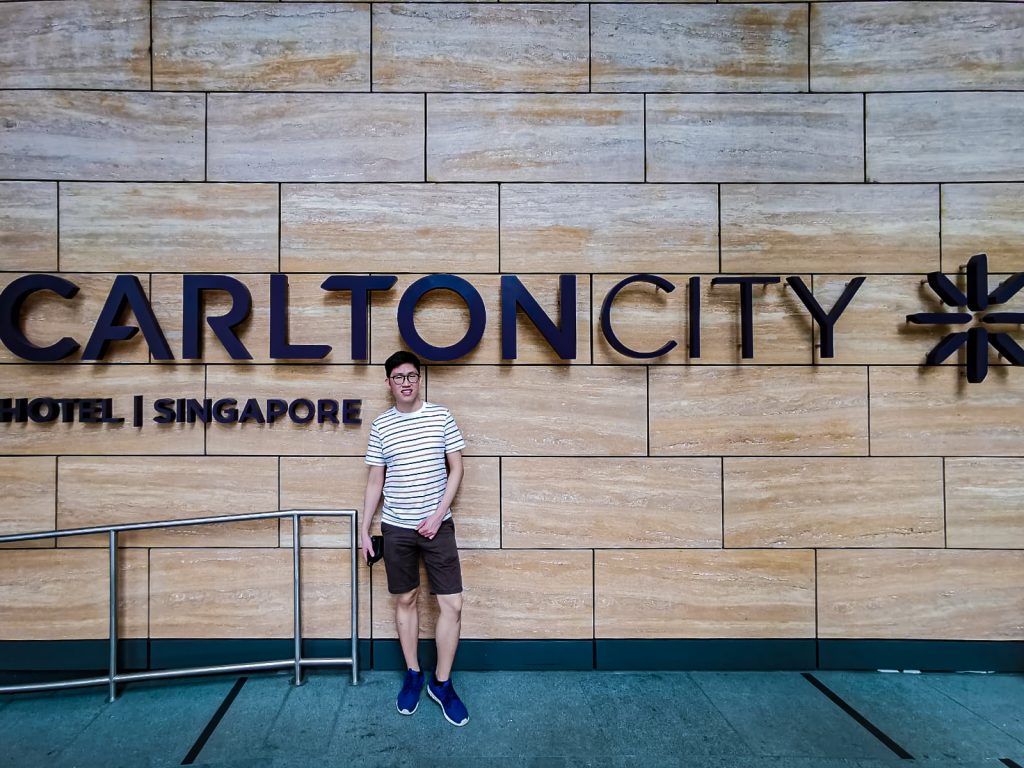 Carlton City Hotel Singapore Entrance