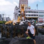 Cat Statues in the city of Kuching Malaysia