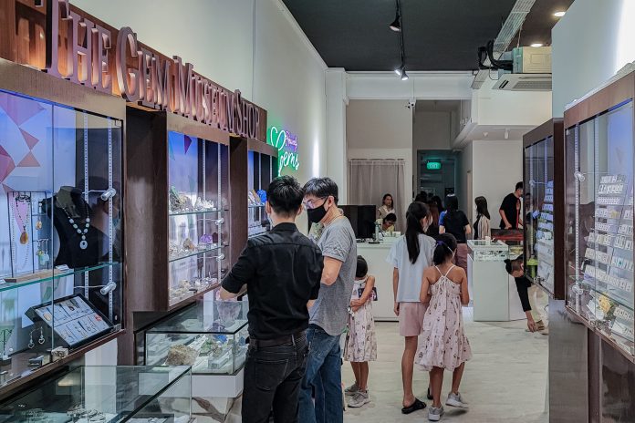 Ground floor of Singapore's First Private Gemstone Museum