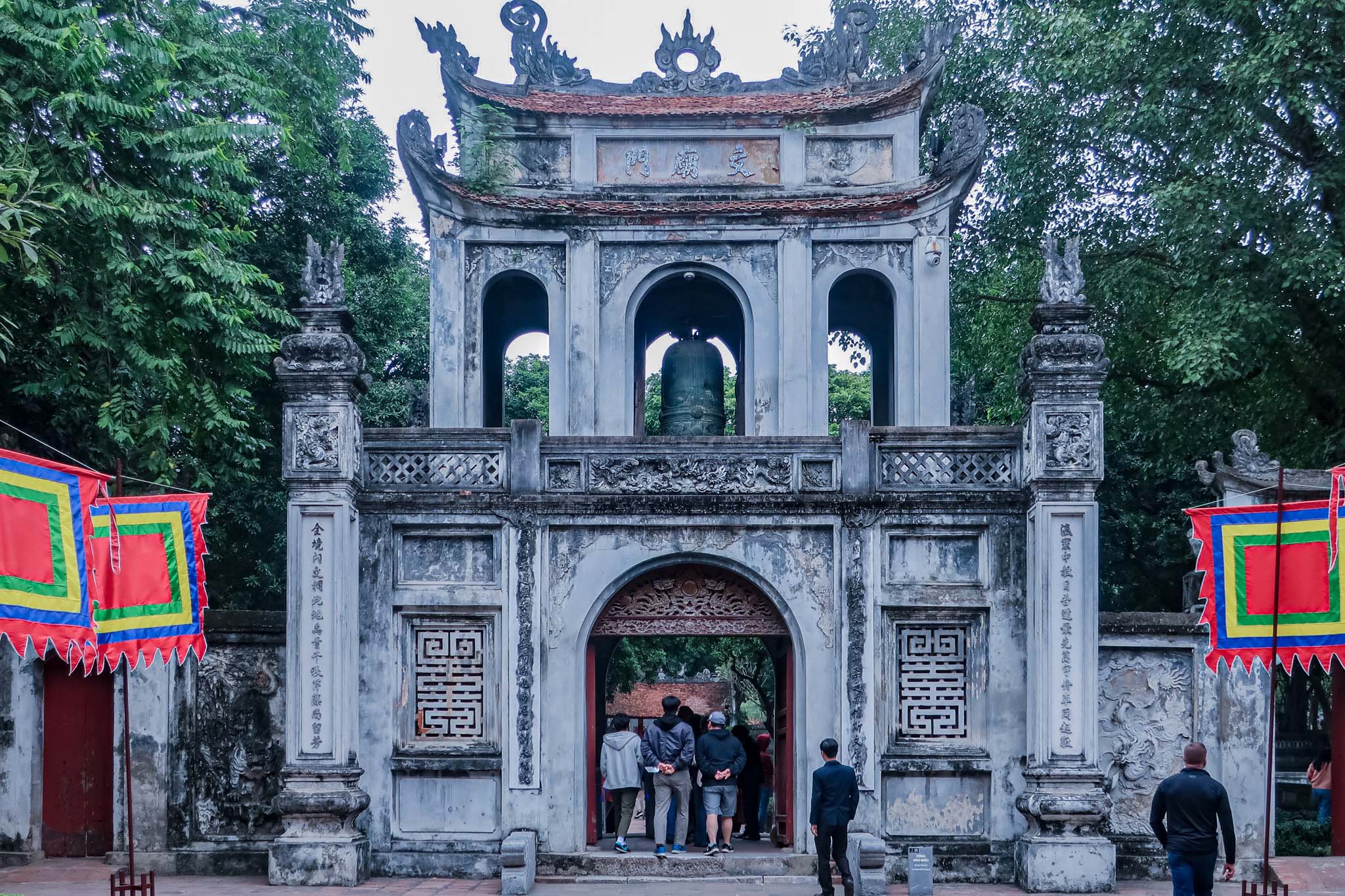 Temple of Literature in Hanoi, Vietnam