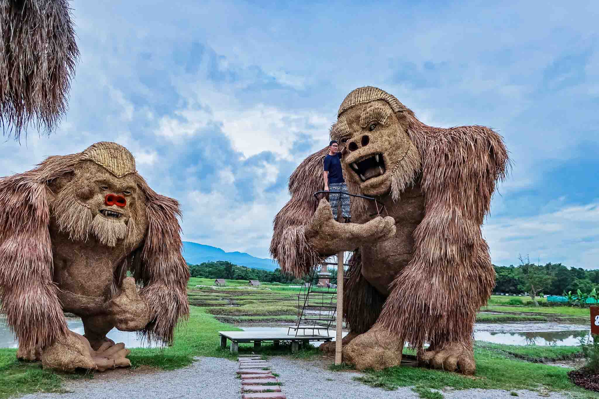 Huai Tueng Thao Sculpture Park in Chiang Mai, Thailand